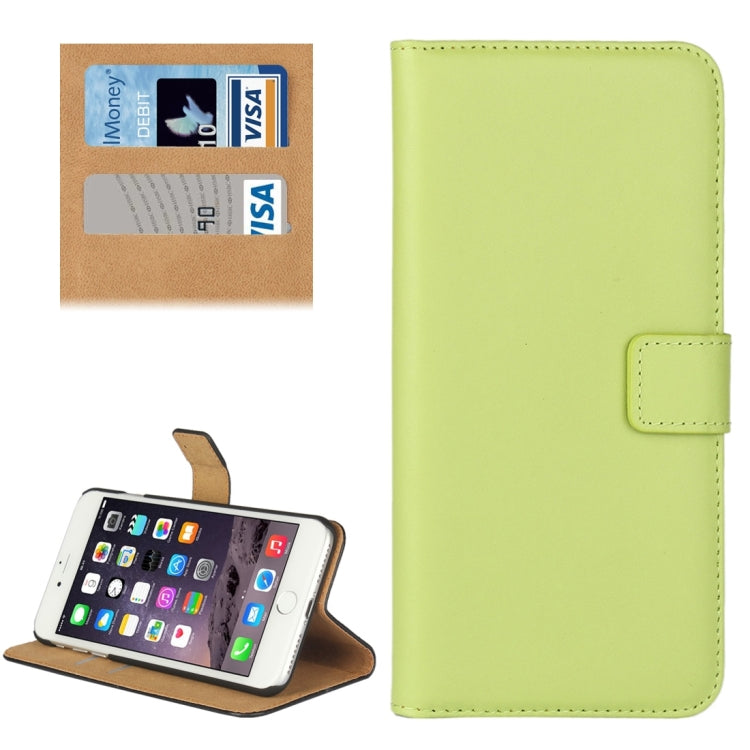 For iPhone 8 Plus & 7 Plus   Genuine Split Horizontal Flip Leather Case with Holder & Card Slots & Wallet