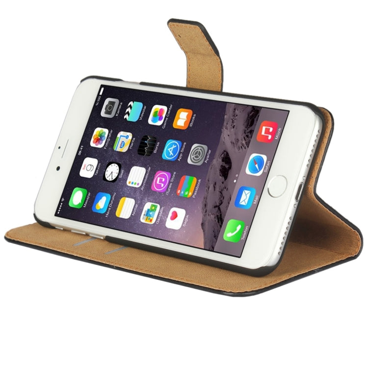 For iPhone 8 Plus & 7 Plus   Genuine Split Horizontal Flip Leather Case with Holder & Card Slots & Wallet