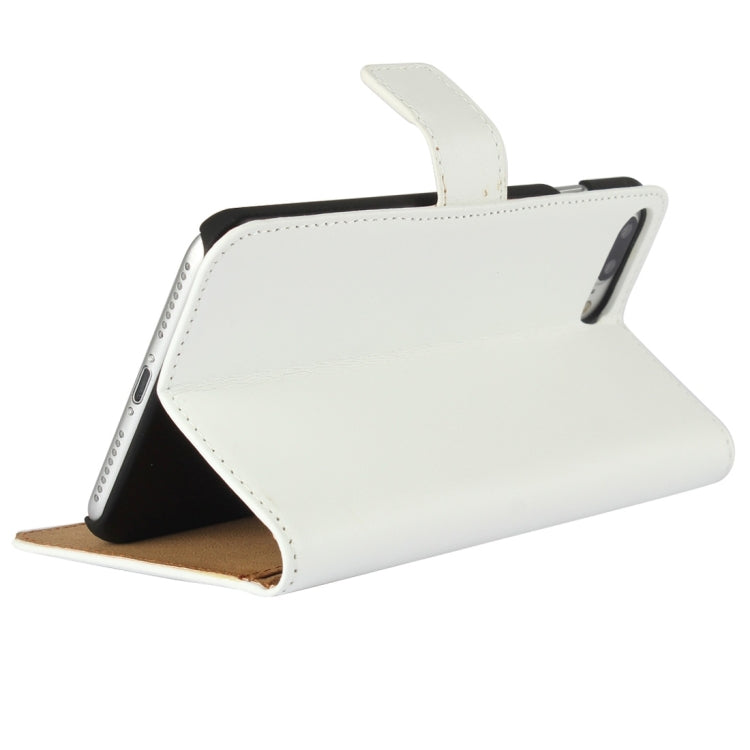 For iPhone 8 Plus & 7 Plus   Genuine Split Horizontal Flip Leather Case with Holder & Card Slots & Wallet