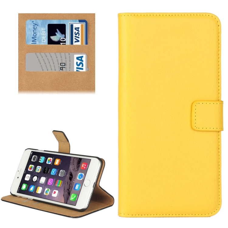 For iPhone 8 Plus & 7 Plus   Genuine Split Horizontal Flip Leather Case with Holder & Card Slots & Wallet