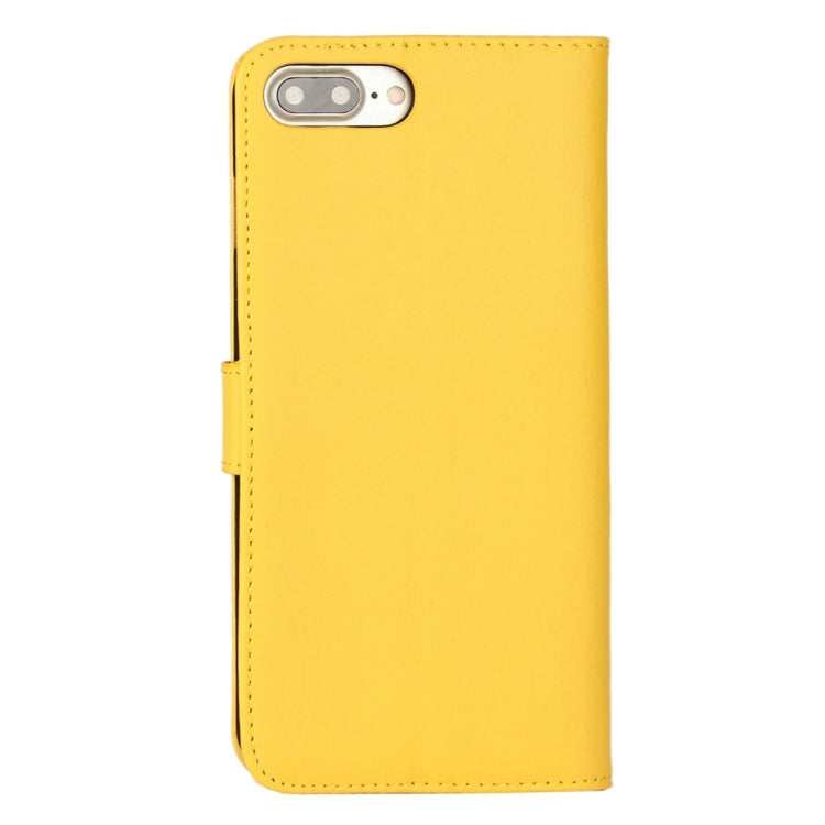 For iPhone 8 Plus & 7 Plus   Genuine Split Horizontal Flip Leather Case with Holder & Card Slots & Wallet