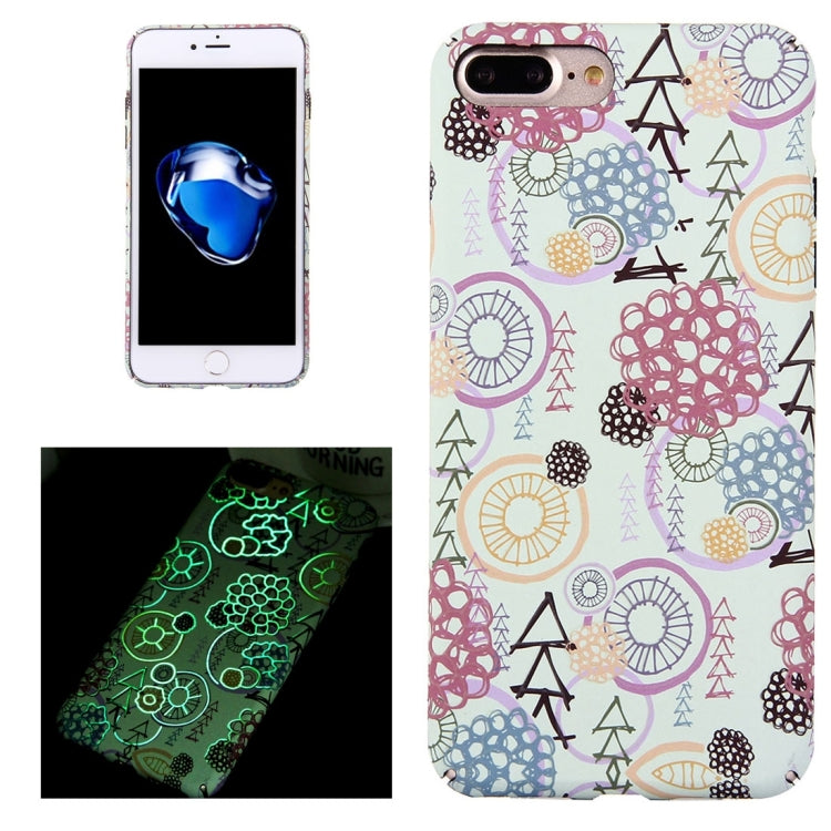 For iPhone 8 Plus & 7 Plus   Water Decals Noctilucent