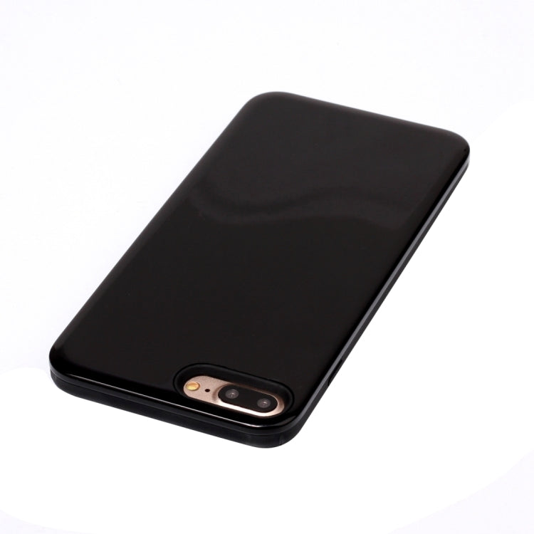 For iPhone 8 Plus & 7 Plus   TPU + PU Combination Protective Back Cover Case