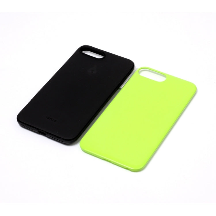 For iPhone 8 Plus & 7 Plus   TPU + PU Combination Protective Back Cover Case