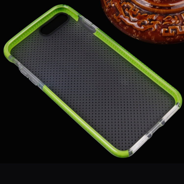 For iPhone 8 Plus & 7 Plus   Basketball Texture Transparent TPU Protective Case