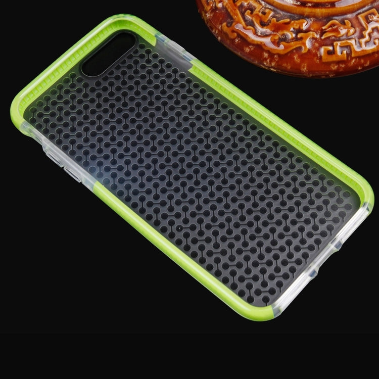 For iPhone 8 Plus & 7 Plus   Dumbbell Texture Transparent TPU Protective Case