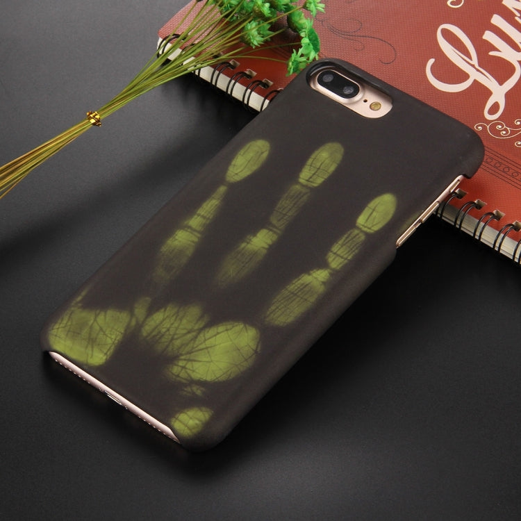 For iPhone 8 Plus & 7 Plus  Heat Sensitive Phone Case Silicone  Protective Case Back Cover