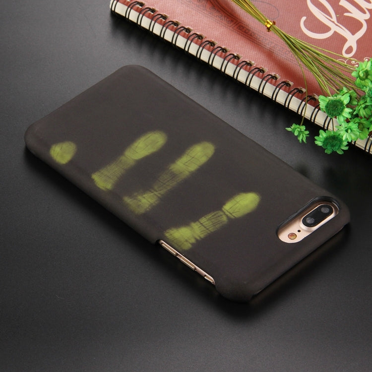 For iPhone 8 Plus & 7 Plus  Heat Sensitive Phone Case Silicone  Protective Case Back Cover