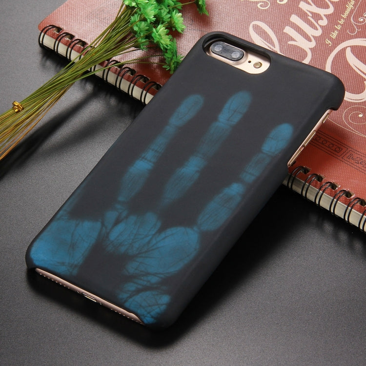 For iPhone 8 Plus & 7 Plus  Heat Sensitive Phone Case Silicone  Protective Case Back Cover