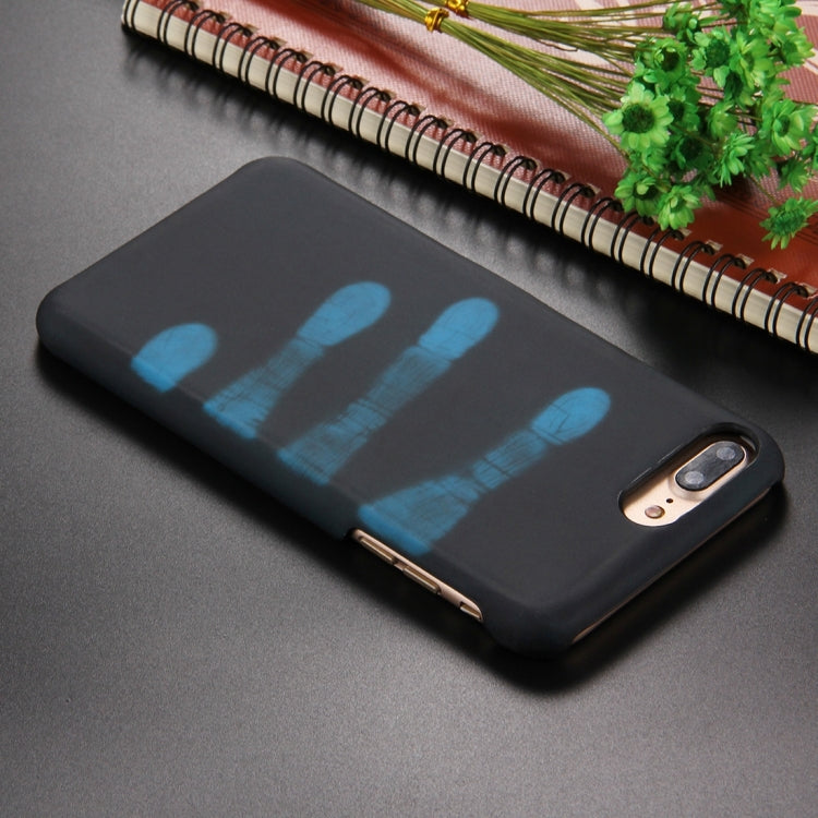 For iPhone 8 Plus & 7 Plus  Heat Sensitive Phone Case Silicone  Protective Case Back Cover
