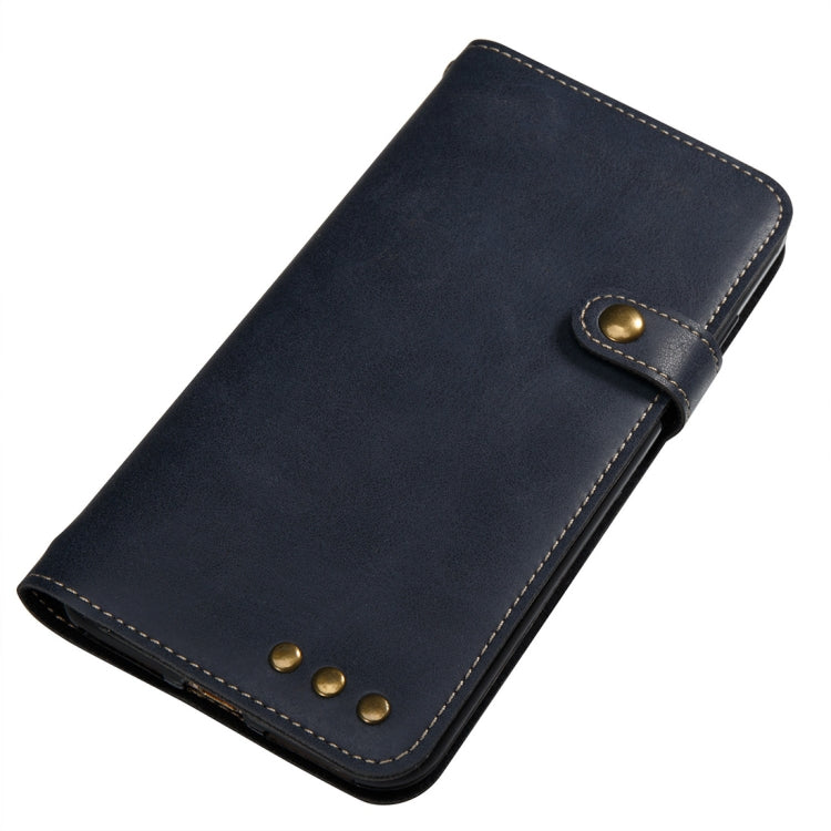 For iPhone 8 Plus & 7 Plus Retro Crazy Horse Texture Horizontal Flip PU Leather Case with Card Slots & Wallet & Hand Strap