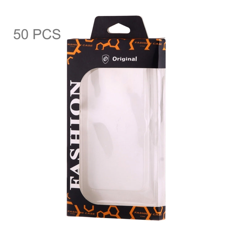 50 PCS Fashion Color Box Packing for iPhone 7 & 7 Plus / iPhone 6s & 6s Plus / Other Mobile Phone Plastic Case / Silicone Case / TPU Case, Inner Size: 13.2cm x 6.3cm x 0.8cm / 16.2cm x 8.5cm x 1.4cm