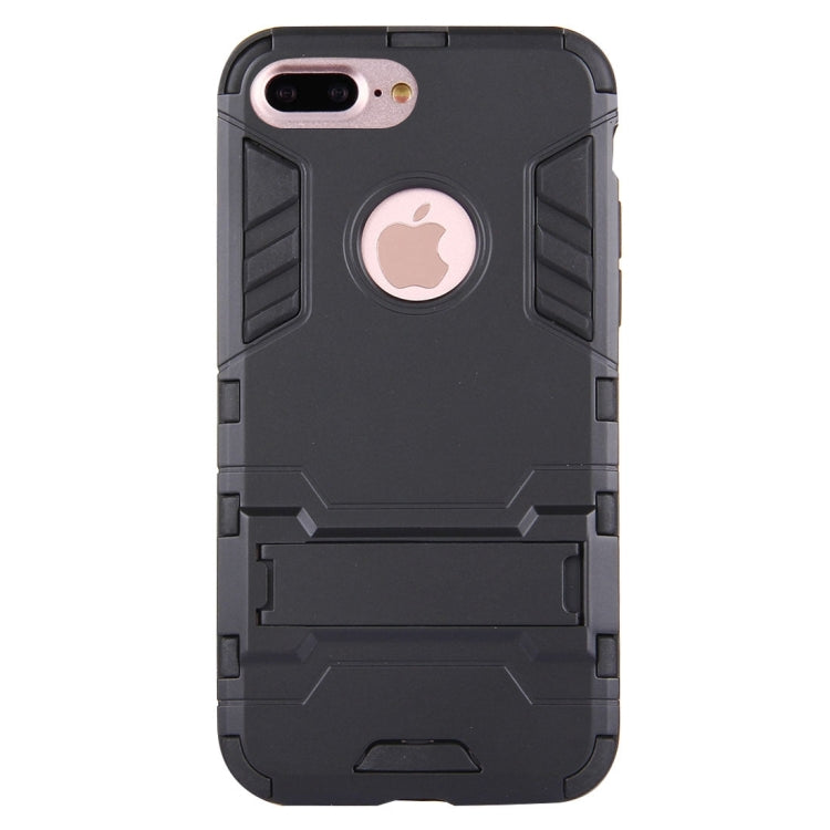 For iPhone 8 Plus & 7 Plus   Separable TPU + PC Combination Case with Holder