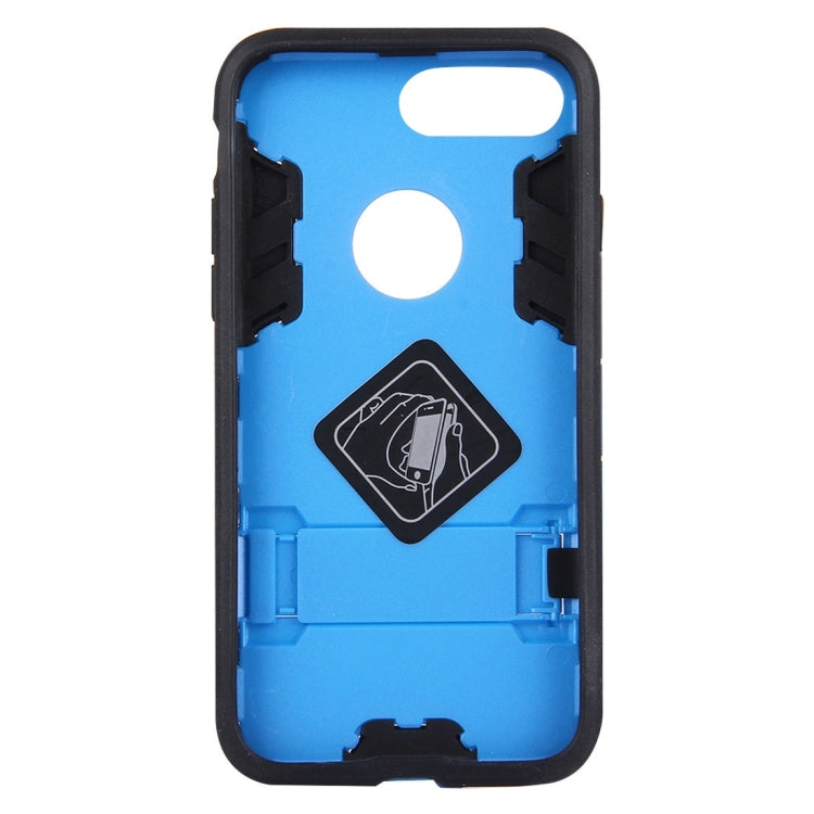 For iPhone 8 Plus & 7 Plus   Separable TPU + PC Combination Case with Holder