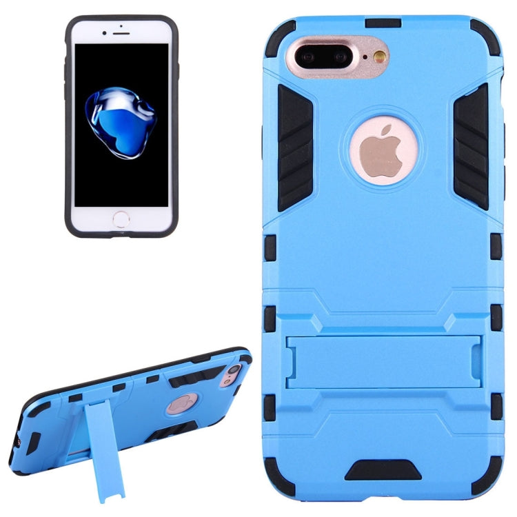 For iPhone 8 Plus & 7 Plus   Separable TPU + PC Combination Case with Holder