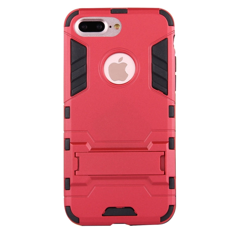 For iPhone 8 Plus & 7 Plus   Separable TPU + PC Combination Case with Holder