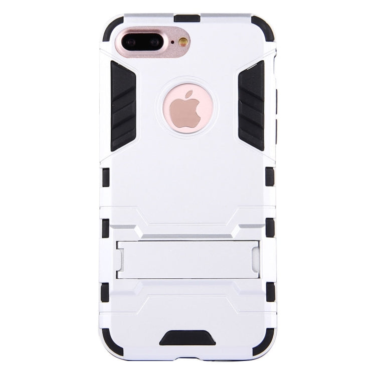 For iPhone 8 Plus & 7 Plus   Separable TPU + PC Combination Case with Holder