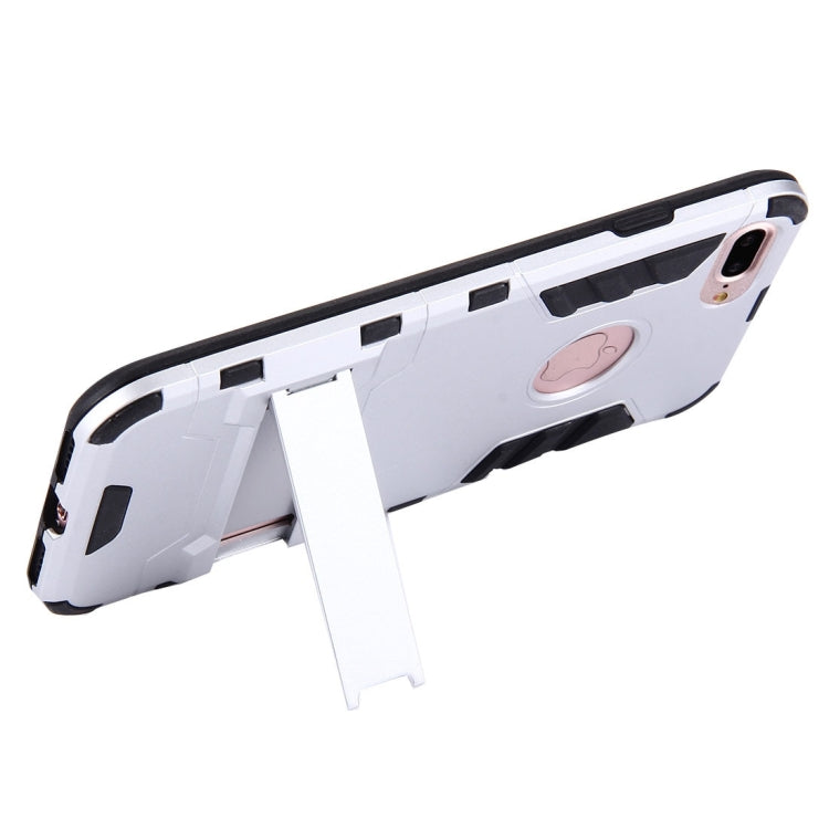 For iPhone 8 Plus & 7 Plus   Separable TPU + PC Combination Case with Holder