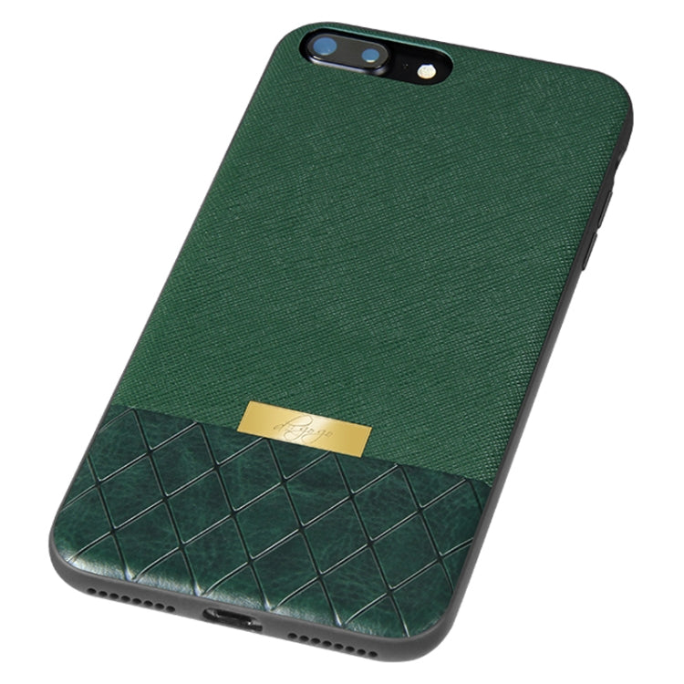 DZGOGO LAVA Series for iPhone 7 Plus Cross Texture Shockproof Protective Back Cover Case