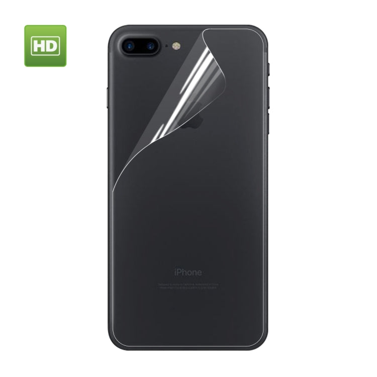 For iPhone 7 Plus 0.1mm HD TPU Back Non-full Screen Protector