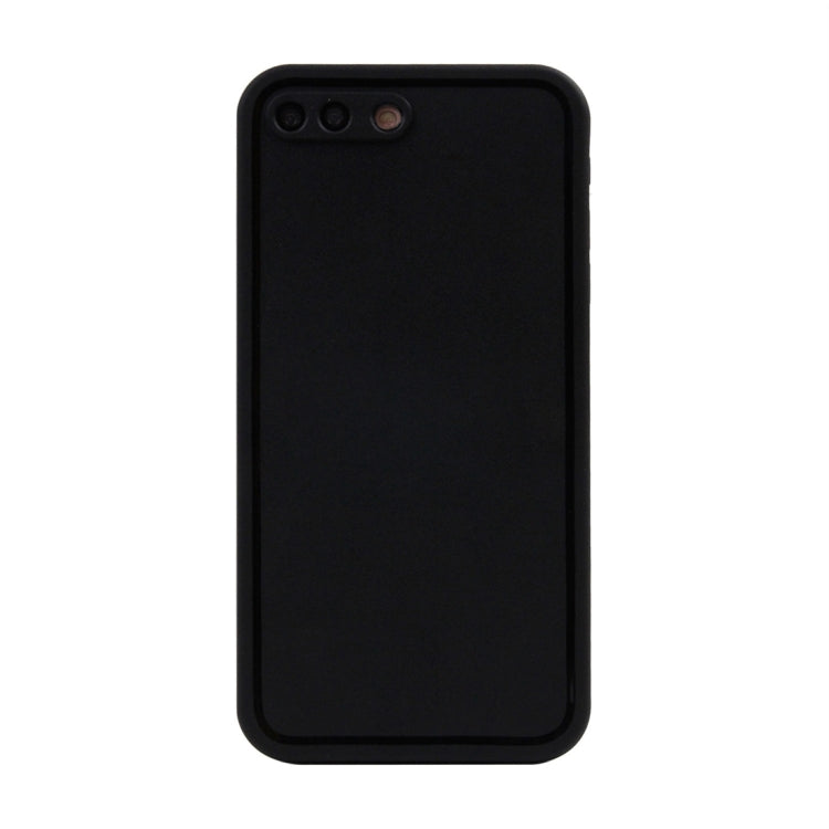 For iPhone 8 Plus & 7 Plus   Tridimensional Diamond Pattern Life Waterproof TPU + PC Protective Case