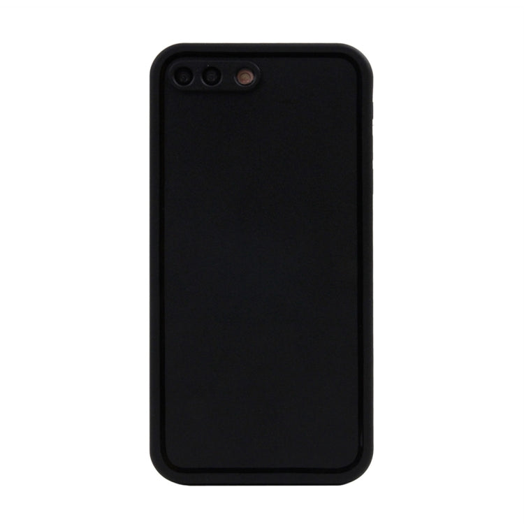 For iPhone 8 Plus & 7 Plus   Tridimensional Diamond Pattern Life Waterproof TPU + PC Protective Case