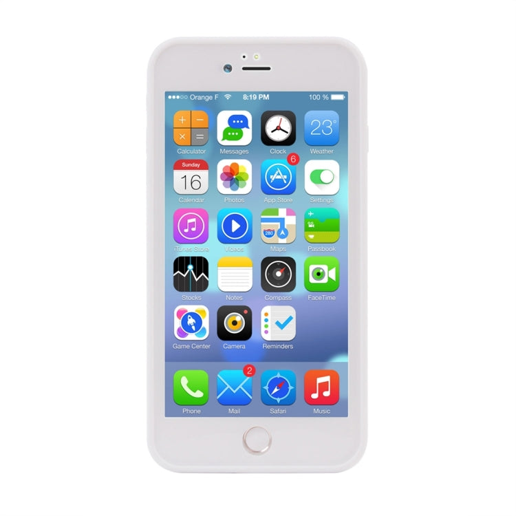 For iPhone 8 Plus & 7 Plus   Tridimensional Diamond Pattern Life Waterproof TPU + PC Protective Case