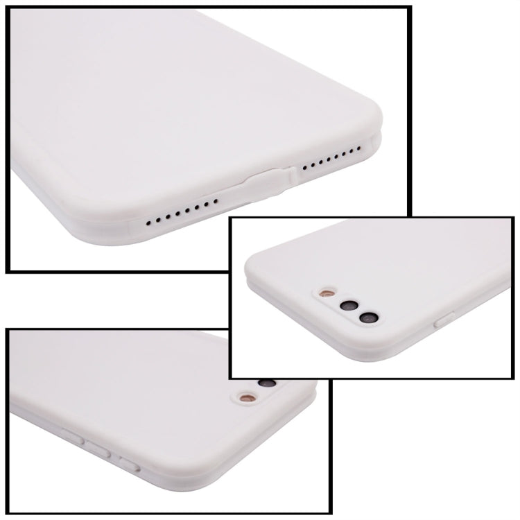 For iPhone 8 Plus & 7 Plus   Tridimensional Diamond Pattern Life Waterproof TPU + PC Protective Case