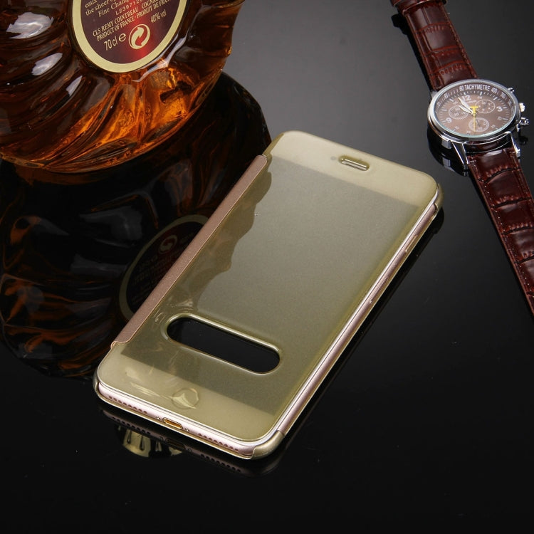 For iPhone 8 Plus & 7 Plus   Frosted Horizontal Flip Leather Case with Answer Slide Window