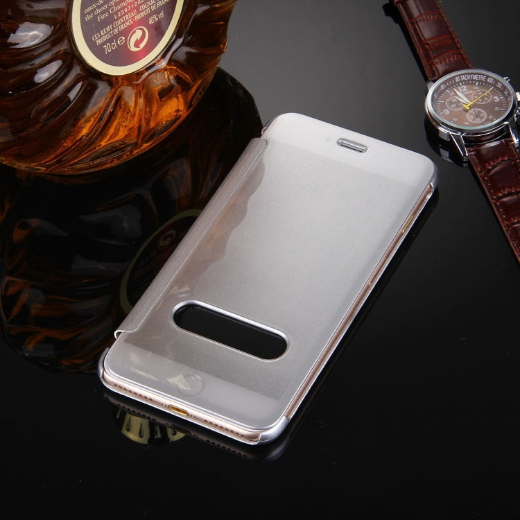 For iPhone 8 Plus & 7 Plus   Frosted Horizontal Flip Leather Case with Answer Slide Window