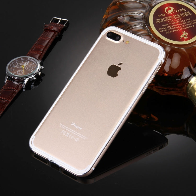 For iPhone 8 Plus & 7 Plus   Aluminum Alloy Bumper Frame(Gold)