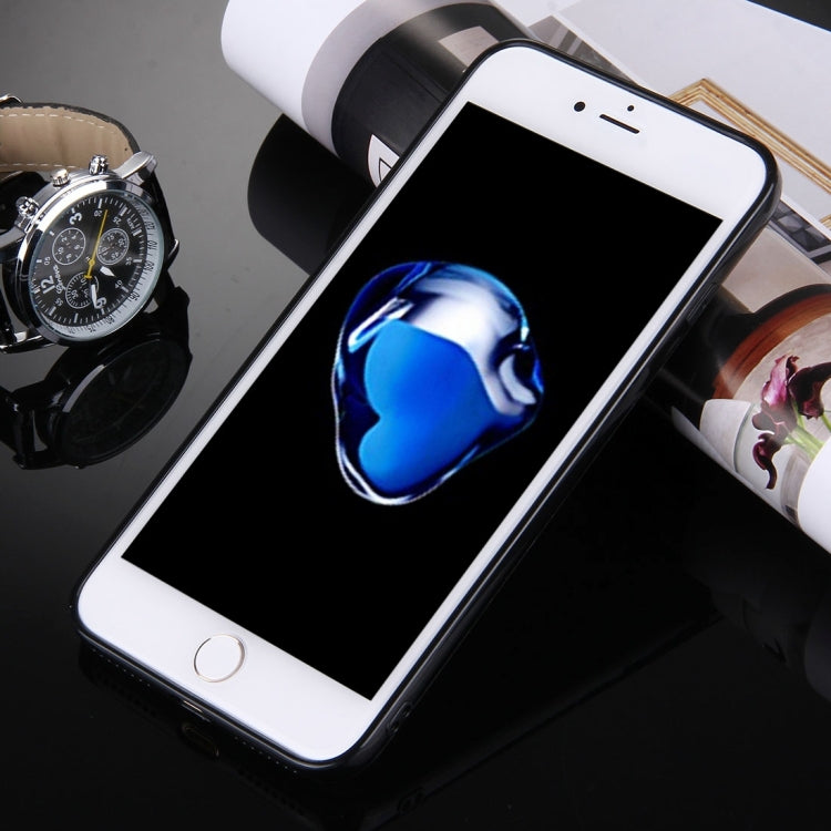 For iPhone 8 Plus & 7 Plus   TPU + PC Transparent Protective Case
