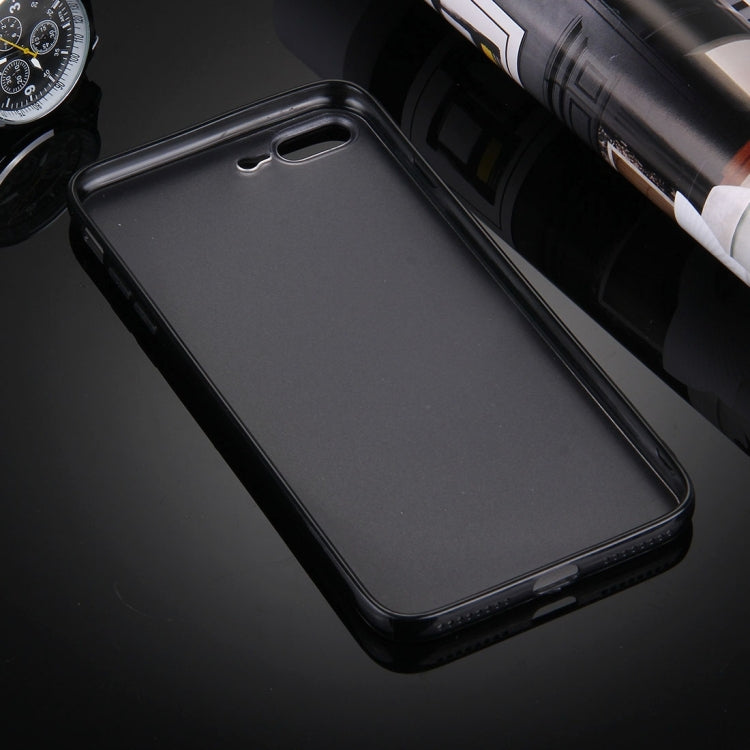 For iPhone 8 Plus & 7 Plus   TPU + PC Transparent Protective Case