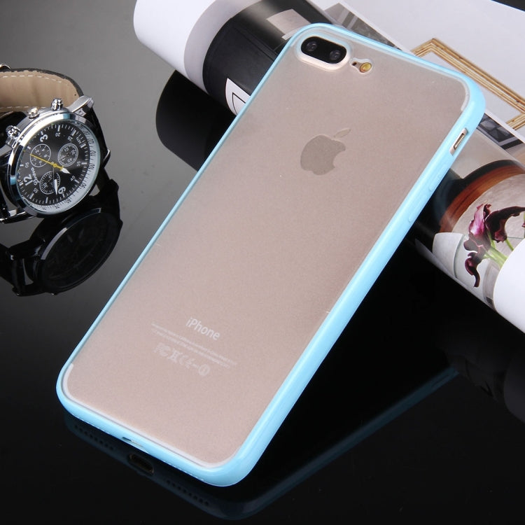 For iPhone 8 Plus & 7 Plus   TPU + PC Transparent Protective Case