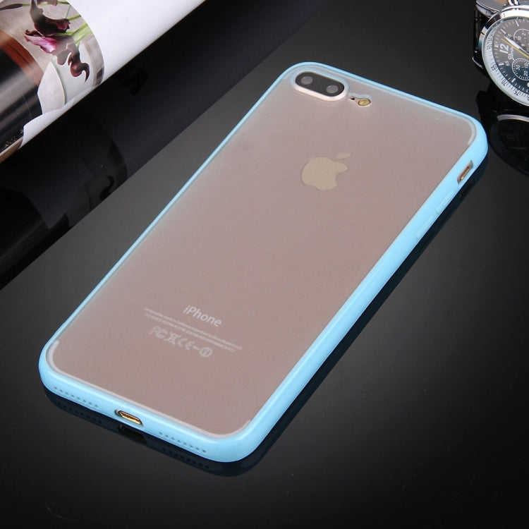 For iPhone 8 Plus & 7 Plus   TPU + PC Transparent Protective Case
