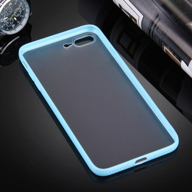 For iPhone 8 Plus & 7 Plus   TPU + PC Transparent Protective Case