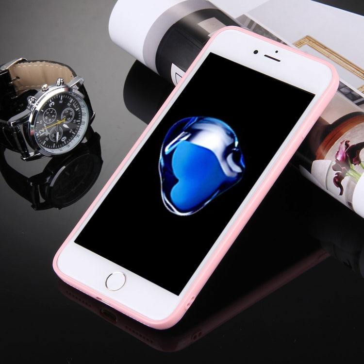 For iPhone 8 Plus & 7 Plus   TPU + PC Transparent Protective Case