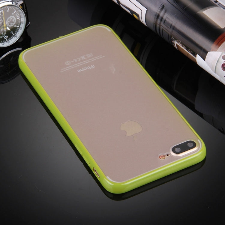 For iPhone 8 Plus & 7 Plus   TPU + PC Transparent Protective Case
