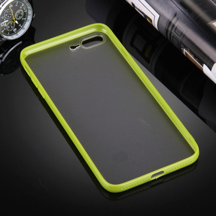 For iPhone 8 Plus & 7 Plus   TPU + PC Transparent Protective Case