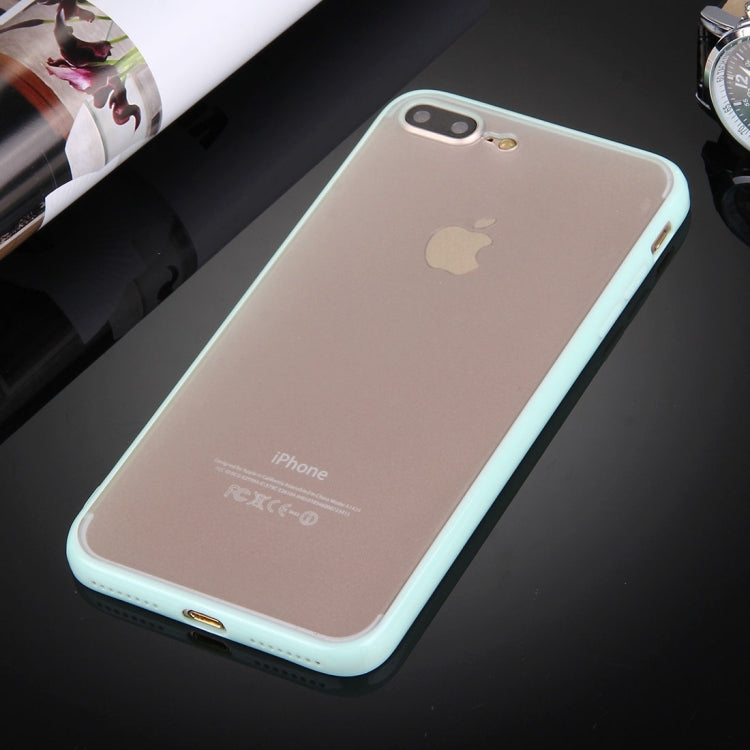 For iPhone 8 Plus & 7 Plus   TPU + PC Transparent Protective Case