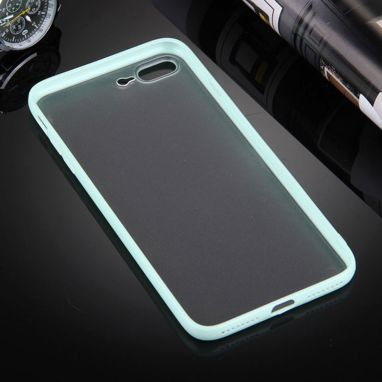 For iPhone 8 Plus & 7 Plus   TPU + PC Transparent Protective Case