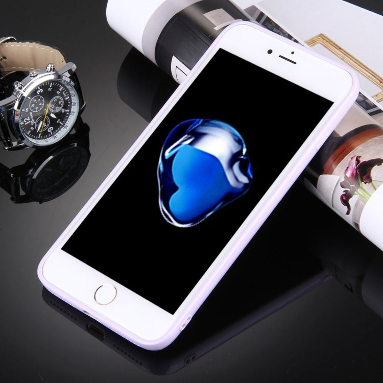 For iPhone 8 Plus & 7 Plus   TPU + PC Transparent Protective Case