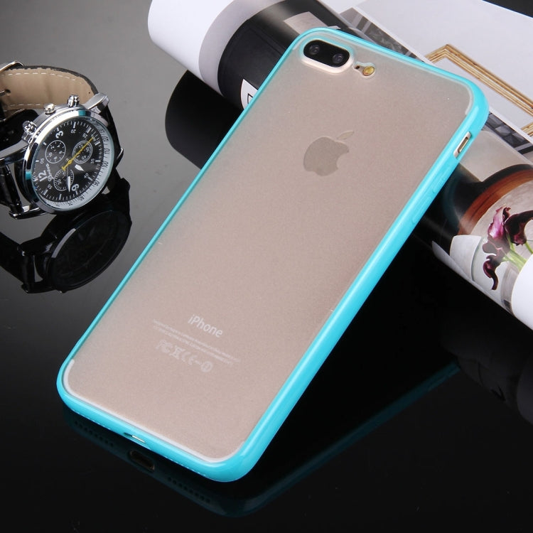 For iPhone 8 Plus & 7 Plus   TPU + PC Transparent Protective Case