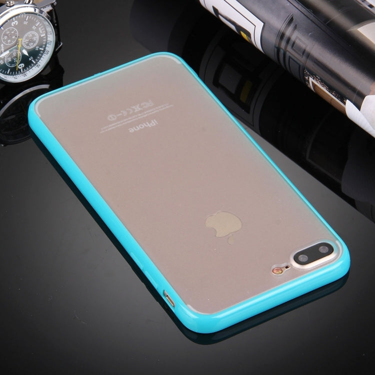 For iPhone 8 Plus & 7 Plus   TPU + PC Transparent Protective Case