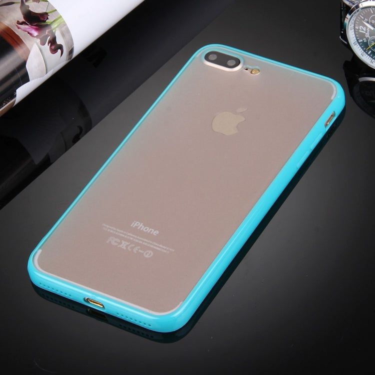 For iPhone 8 Plus & 7 Plus   TPU + PC Transparent Protective Case