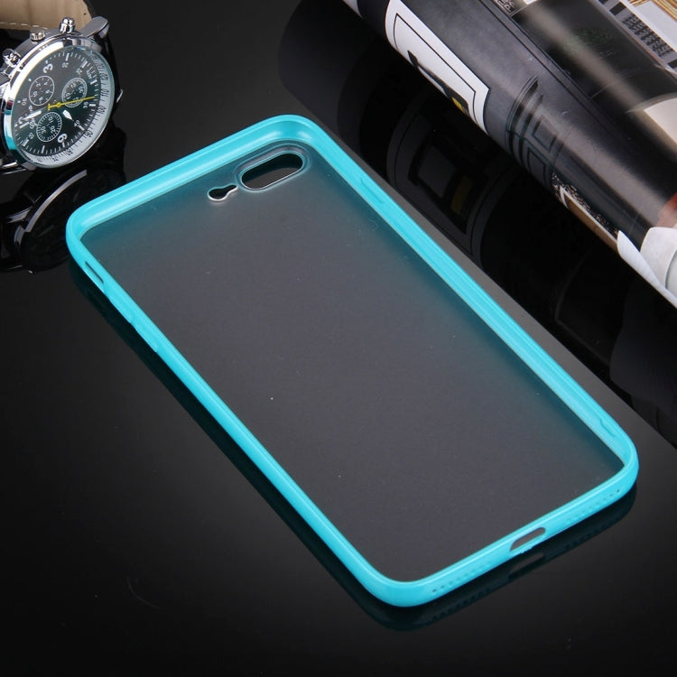 For iPhone 8 Plus & 7 Plus   TPU + PC Transparent Protective Case