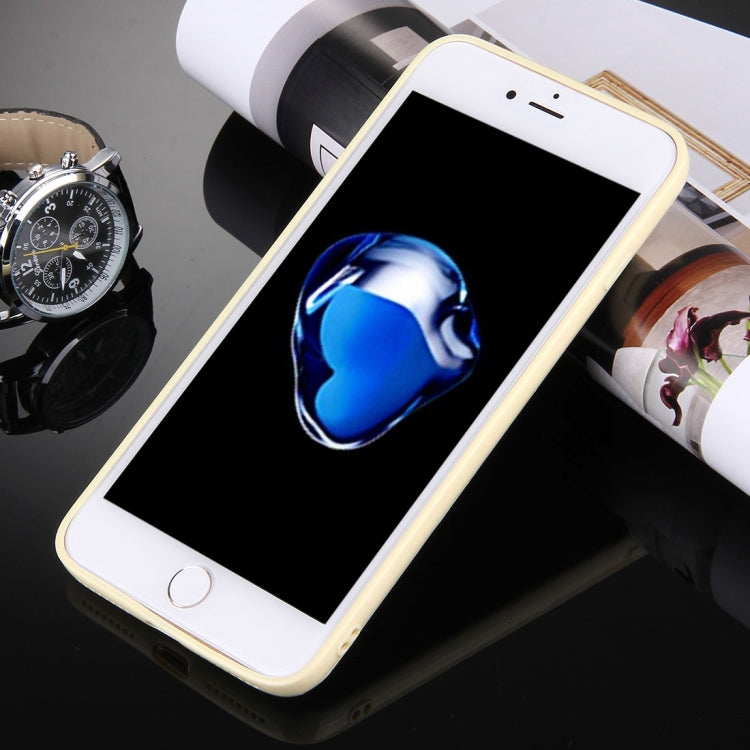 For iPhone 8 Plus & 7 Plus   TPU + PC Transparent Protective Case