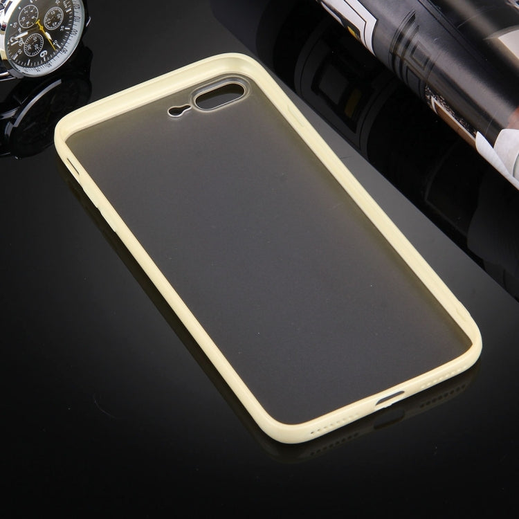 For iPhone 8 Plus & 7 Plus   TPU + PC Transparent Protective Case