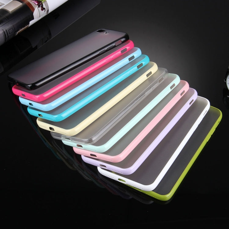 For iPhone 8 Plus & 7 Plus   TPU + PC Transparent Protective Case