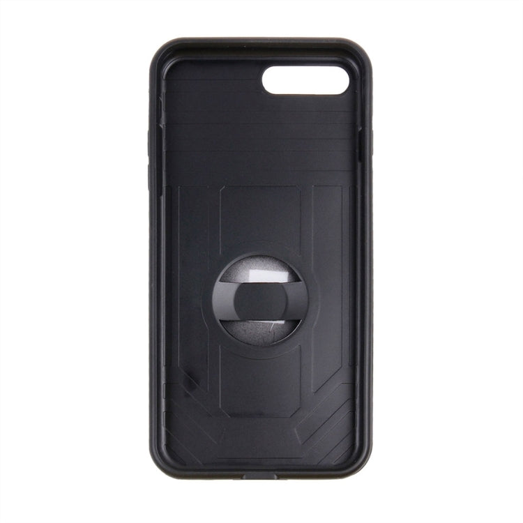 For iPhone 8 Plus & 7 Plus   Boxing Champion Gold Belt Shock-Resistant  TPU + PC Combination Case with Card Slot